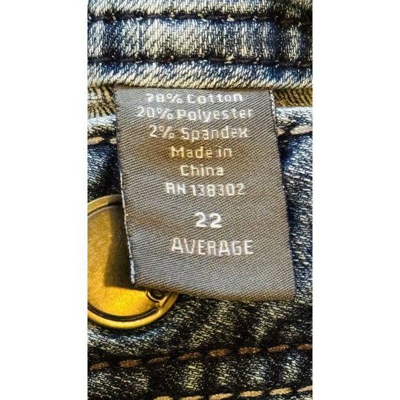 Avenue Denim Women's Lightweight Hi-Tech Stretch Slimming Jeggings Size 22A - Picture 9 of 13